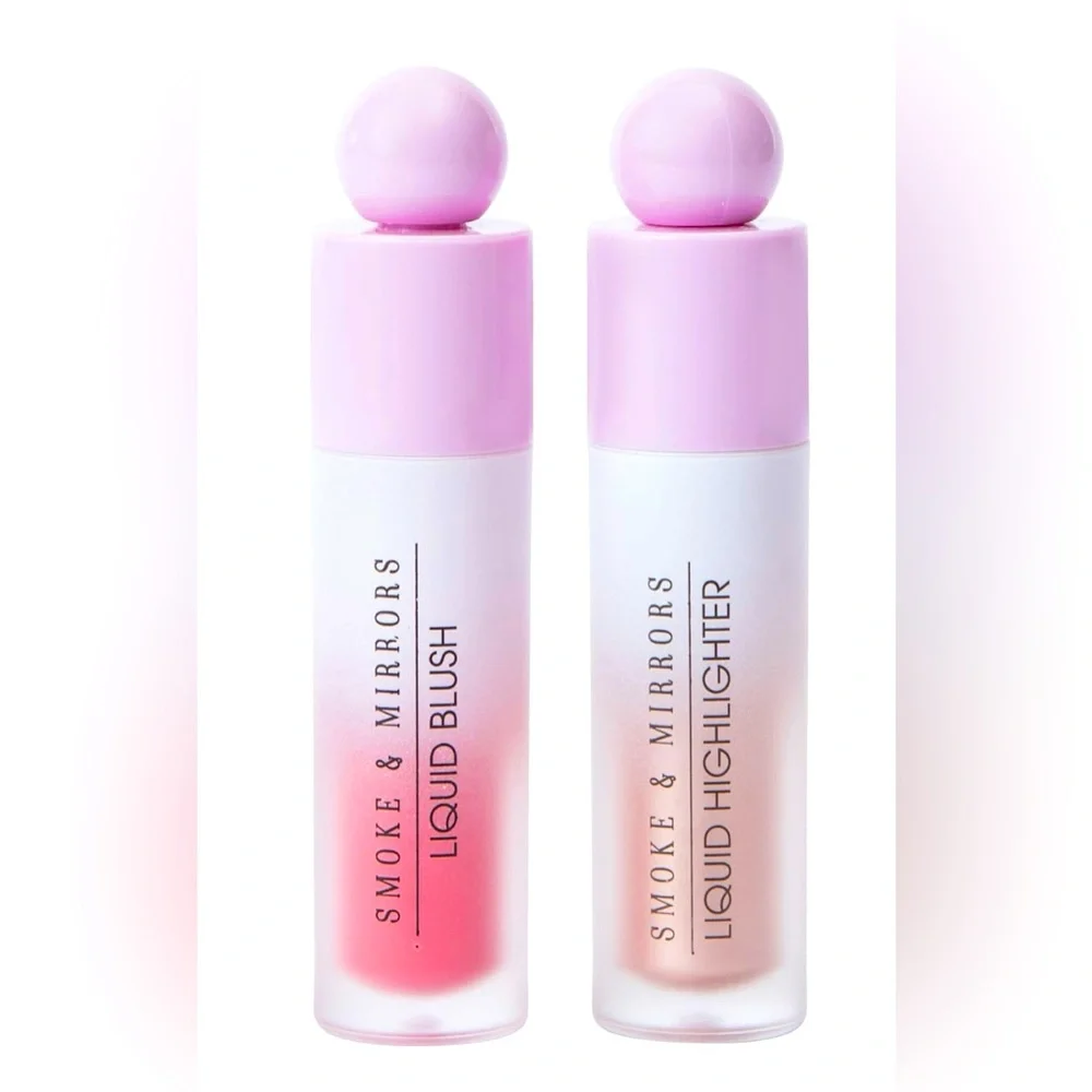 Blissful Glow Pink Liquid Blush & Highlighter Duo Pack - Picture 1 of 5